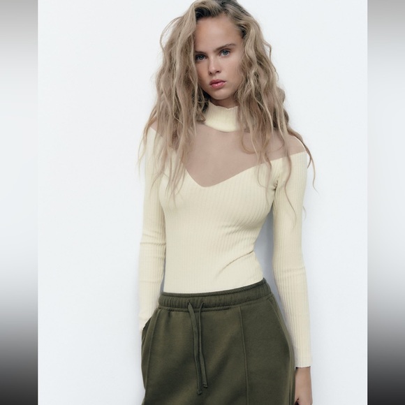 ZARA Plush Jogging Pants - Picture 2 of 9